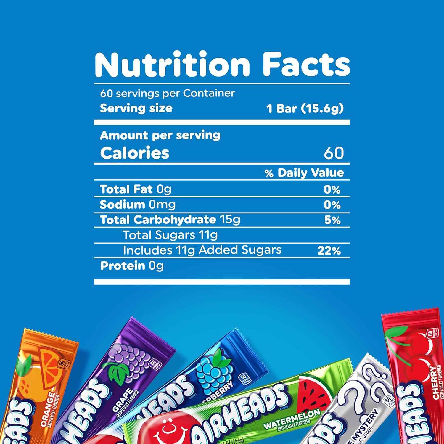 Airheads Sour Three-Flavor Candy Assortment – Giftable Snack Box for Road Trippers, Hostess Tins, and Office Treats