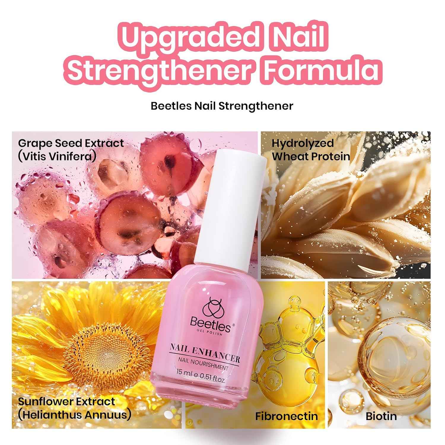 Beetles Gel Nail Top Coat Clear Shine – Thoughtful Mother's Day Gift Idea, Long-Lasting DIY Manicure Kit for Women