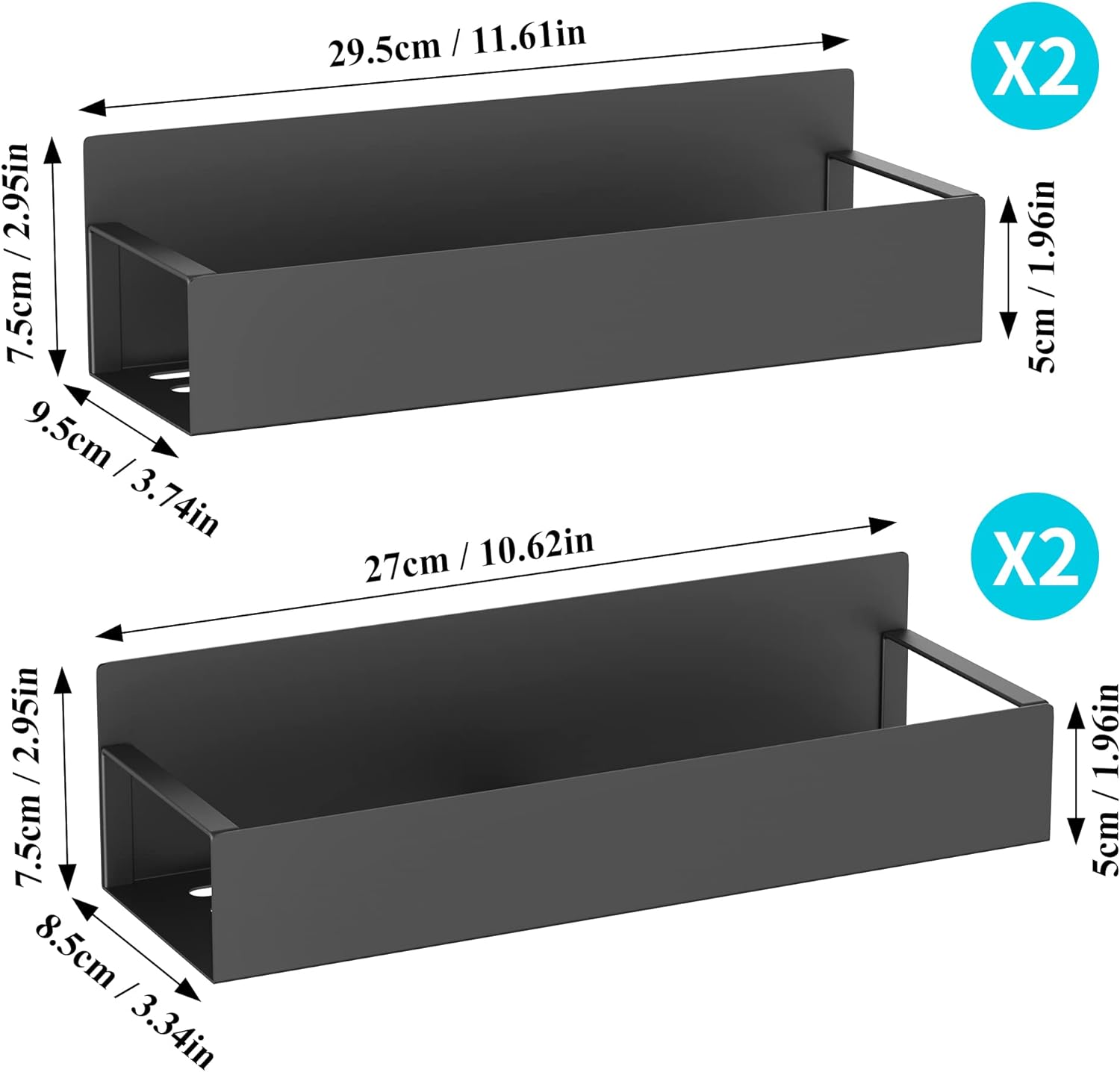 multiple size packs (2, 4, 6) and 20+ color/finish variants for customization