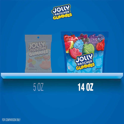 JOLLY RANCHER Gummies Assorted Fruit Flavored Candy Bag – Conference Room Snack Bowl for Meetings, Client Visits, and Team Gatherings