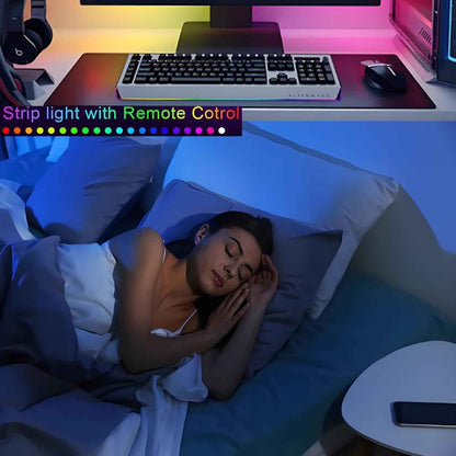 [Brand Name] Flameless LED Strip Light – Safe Alternative to Candles, Cool Touch Bedroom Lighting