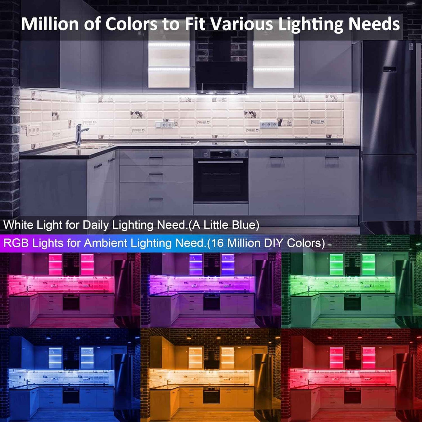 Aulanto LED Light Bars for Home Office Desk, Adjustable Task Lighting to Support Focus and Deep Work