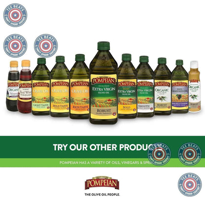 Pompeian Propellant-Free Organic EVOO Cooking Spray with Pouch-Sealed Freshness