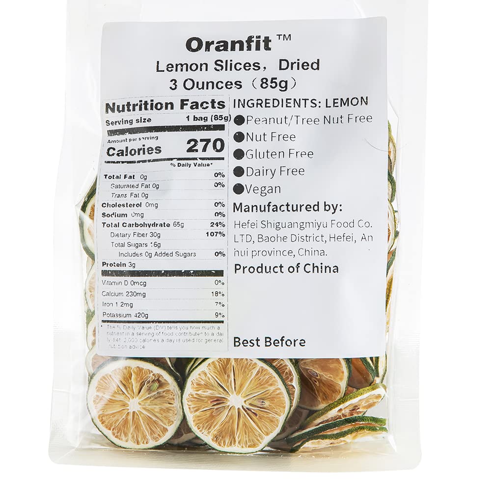 natural air-dried limes with no additives or artificial colorings