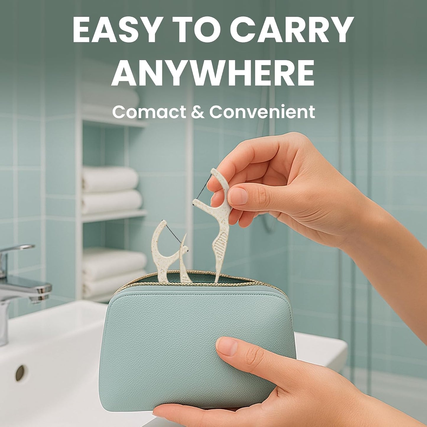 Natural Dental Floss Picks – Mindful Self-Care Gift for the Eco Warrior in Your Life