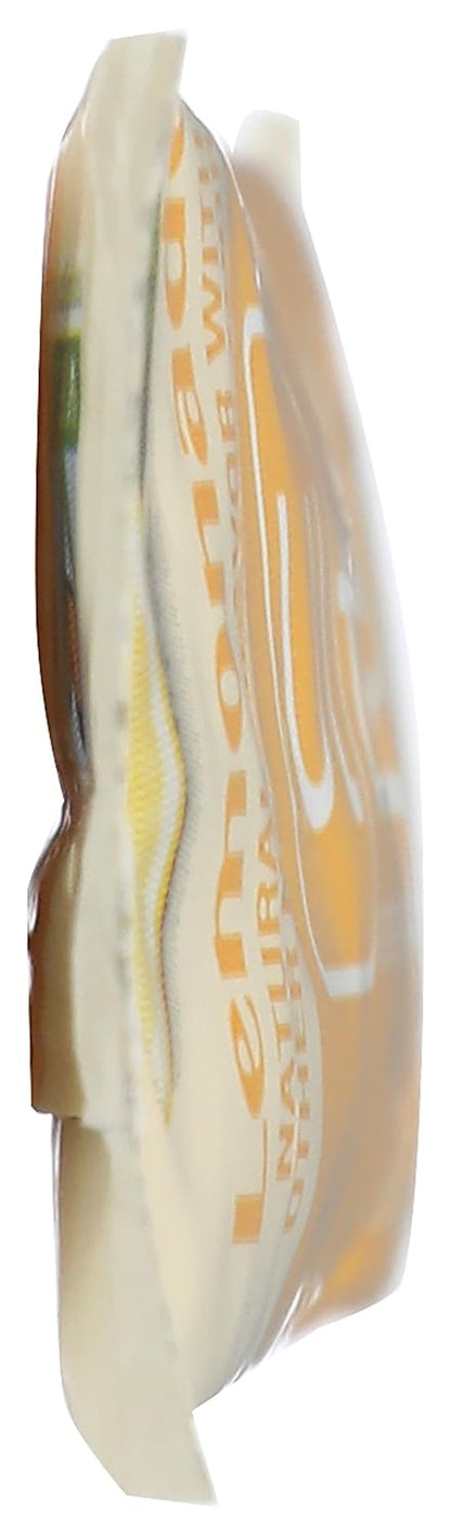 natural lemon flavoring with no artificial colors or preservatives