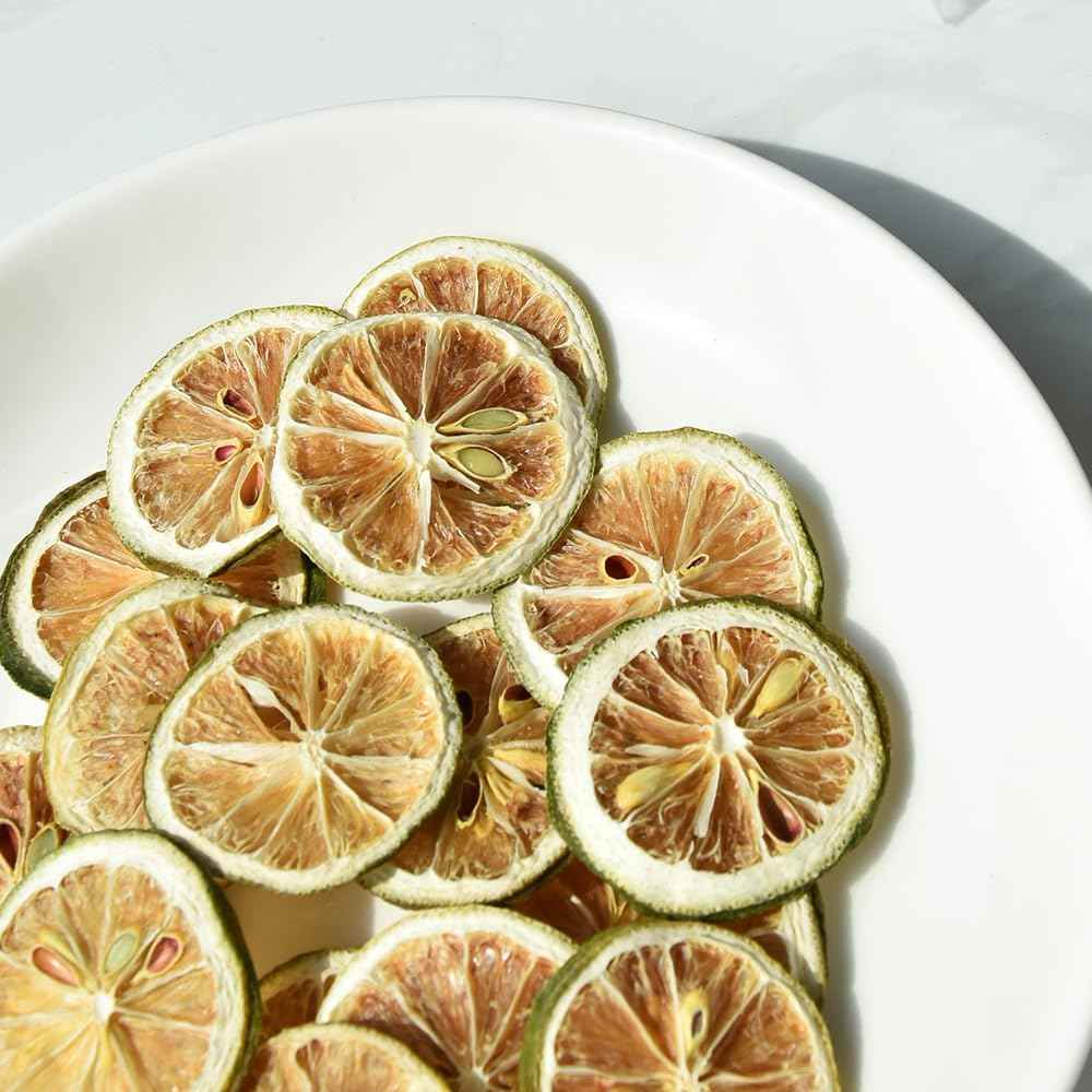 Citrico Dehydrated Lime Garnish – Lightweight Cocktail Topping for Patio Parties