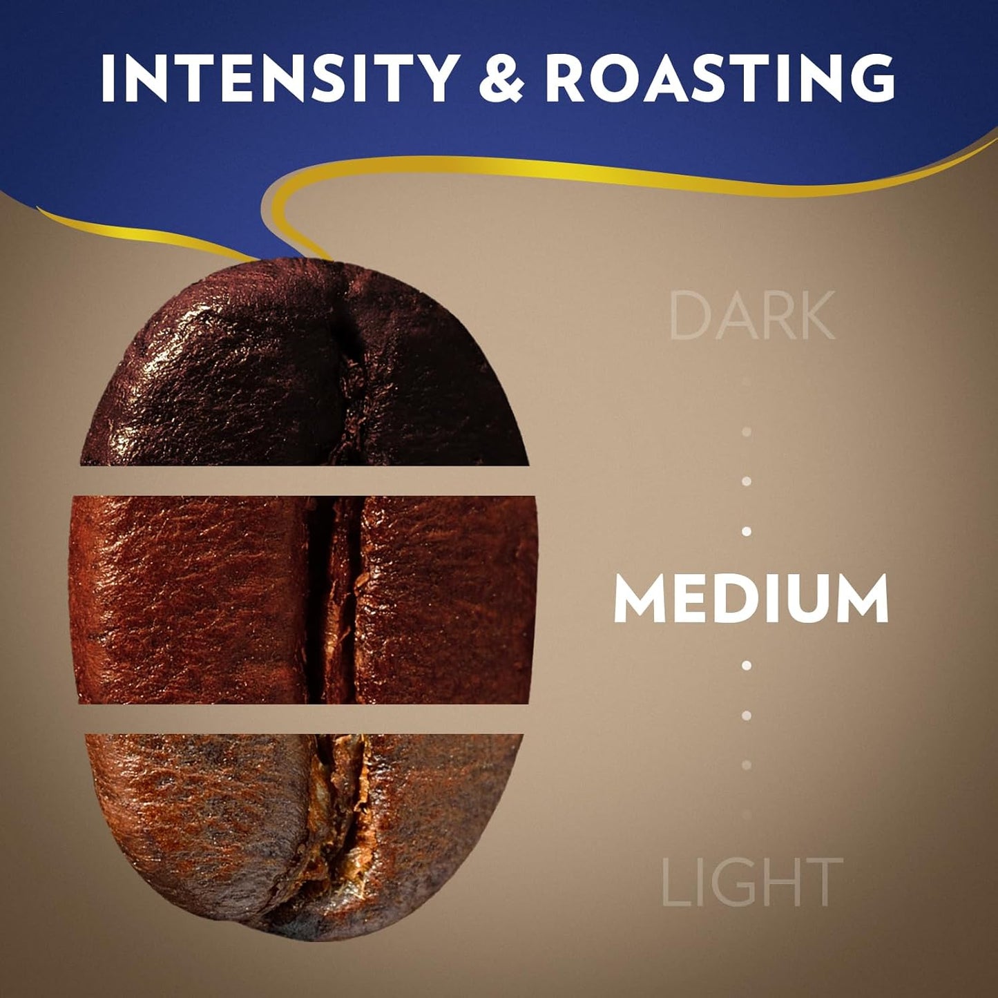 naturally caffeinated at 150 mg per serving