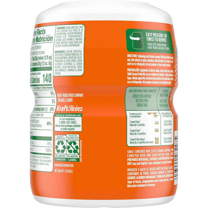 Tang Powdered Orange Drink Mix 20 oz Canister – Quick Office Beverage for Break Room and Focus Sessions