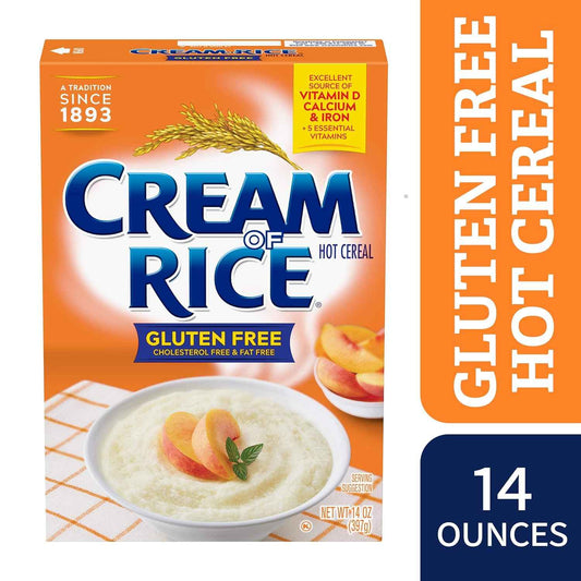 Cream of Rice Gluten Free Hot Cereal – Simple Rice-Based Cereal for Clutter-Free Breakfast Stations