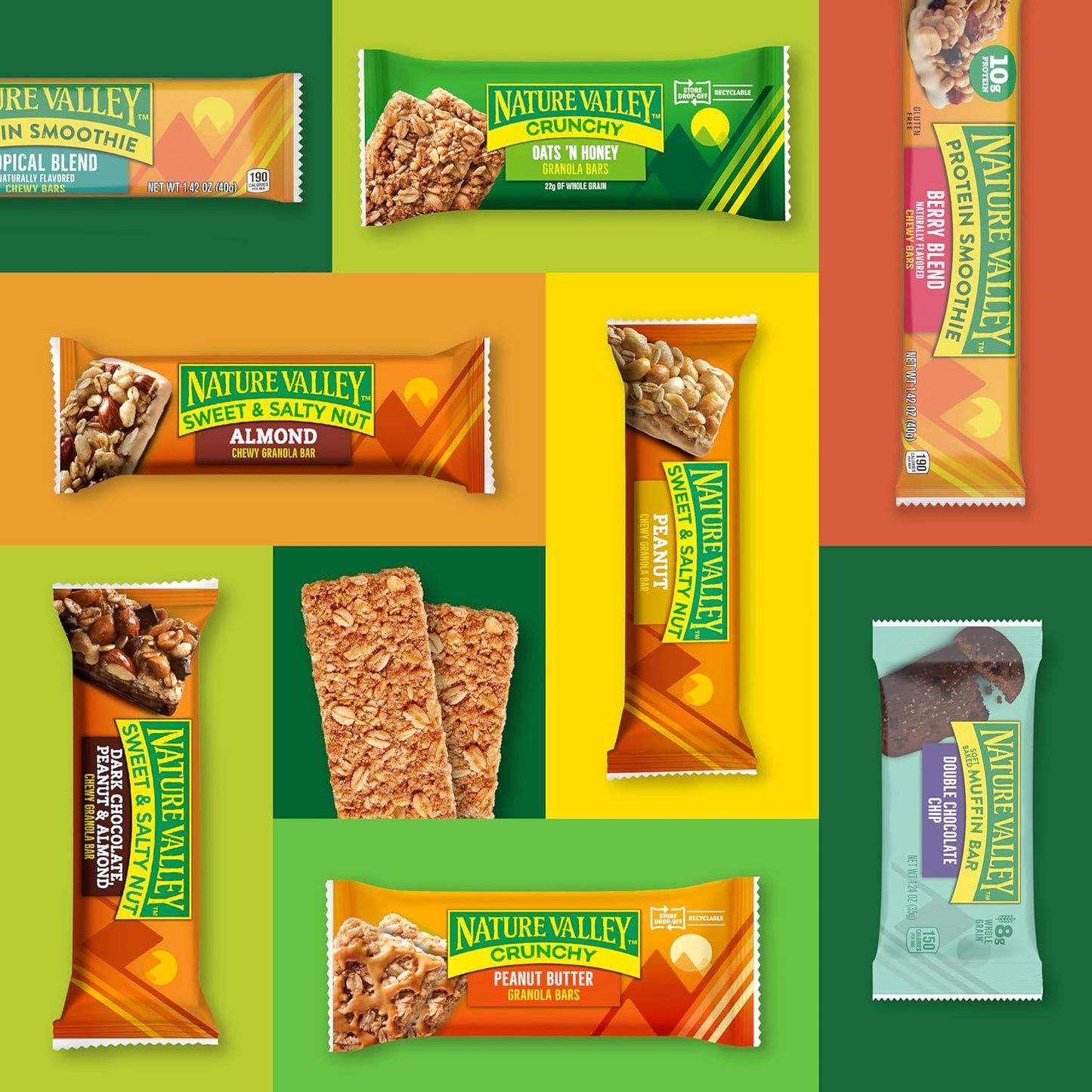 Nature Valley Crispy Creamy Wafer Bars – Strawberry Lunchbox Snack for Kids' School Meals, Whole Grain 5-Count Box