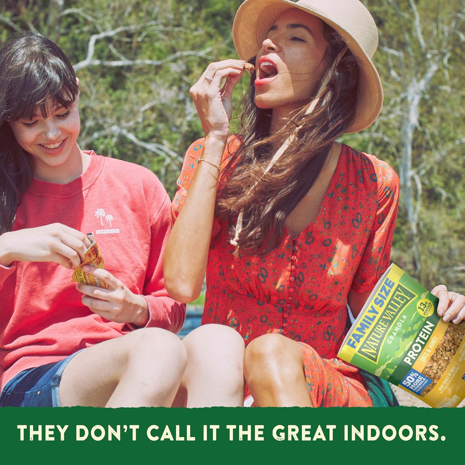 Nature Valley Protein Granola – Mindful Morning Ritual, 13g Protein Honey Oats for Wellness Routines
