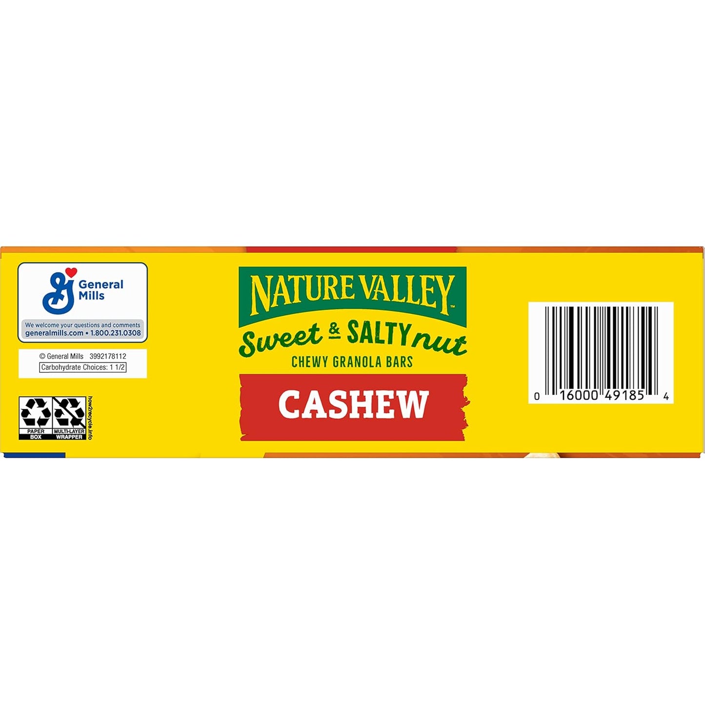 Nature Valley Sweet and Salty Nut Granola Bars – Office Desk Drawer Snack for Between Meetings, Peanut