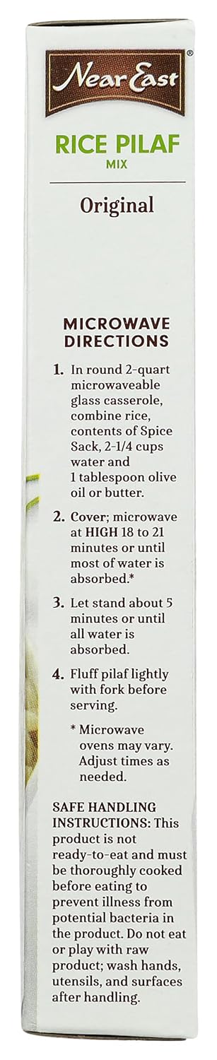 NEAR EAST Rice Pilaf – Wholesome Mediterranean Side for Mindful Weeknight Dinners