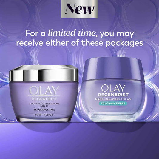 Olay Luxury Anti-Aging Night Cream – Premium Collagen Peptide Face Moisturizer