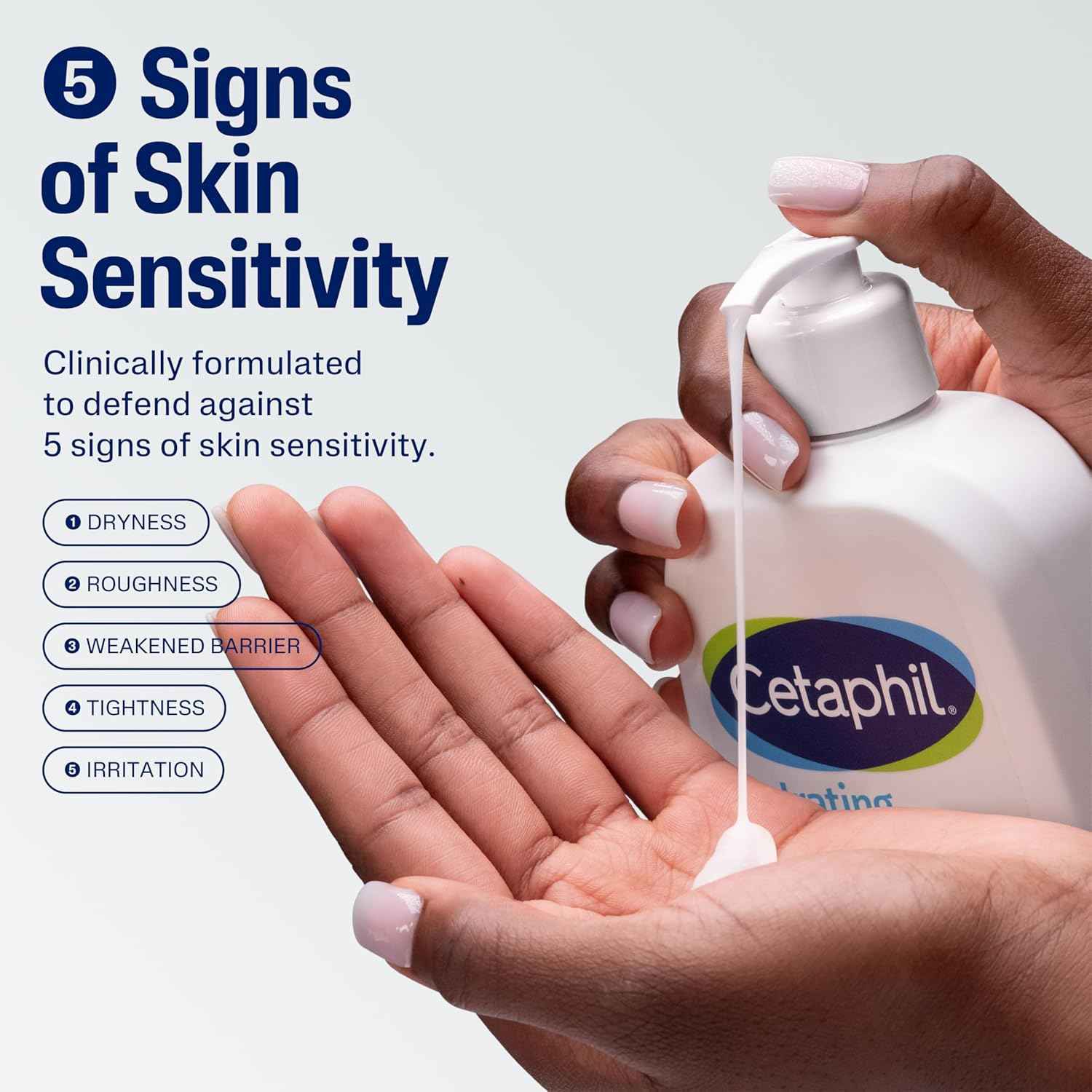 Cetaphil Cream to Foam Face Wash – Nightly Wind-Down Cleanser for Sensitive Skin Self-Care Ritual