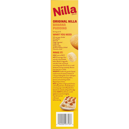 NILLA Wafers Cookies, Vanilla Wafers Care Package Gift for Elderly Dad, Classic Vanilla Wafers for Nostalgic Snacking