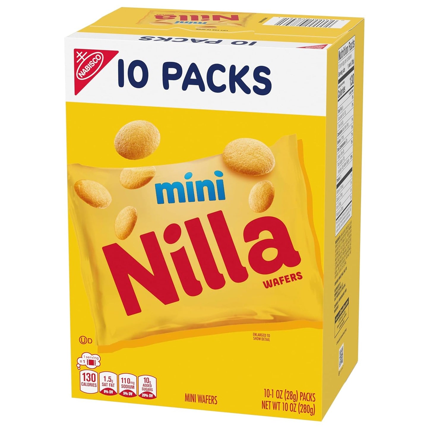 NILLA Wafers Mini Cookies – Lunchbox Snack Pack for School and After-School Treats