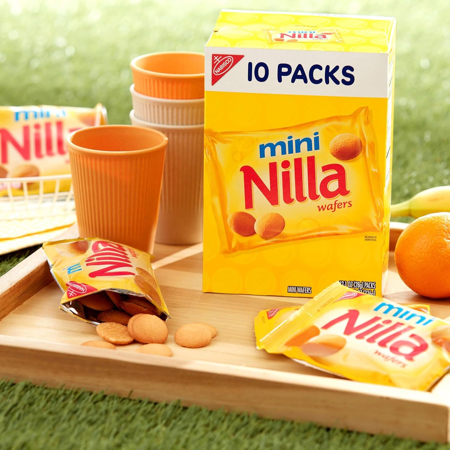 NILLA Wafers Mini Cookies – Lunchbox Snack Pack for School and After-School Treats