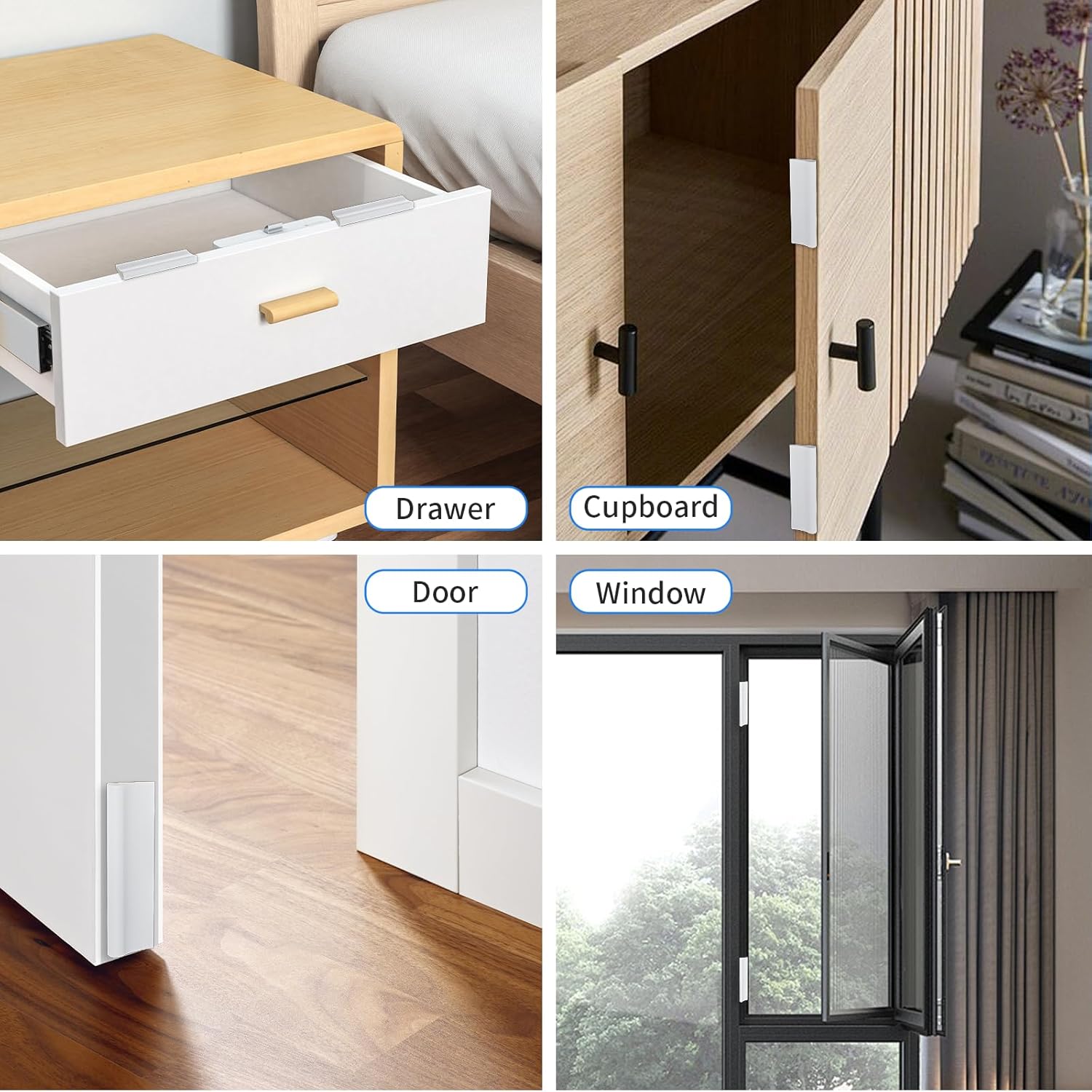 Nisorlin Weather Stripping Door Seal Strip – Clean-Line Window Sealer for Uncluttered, Intentional Spaces