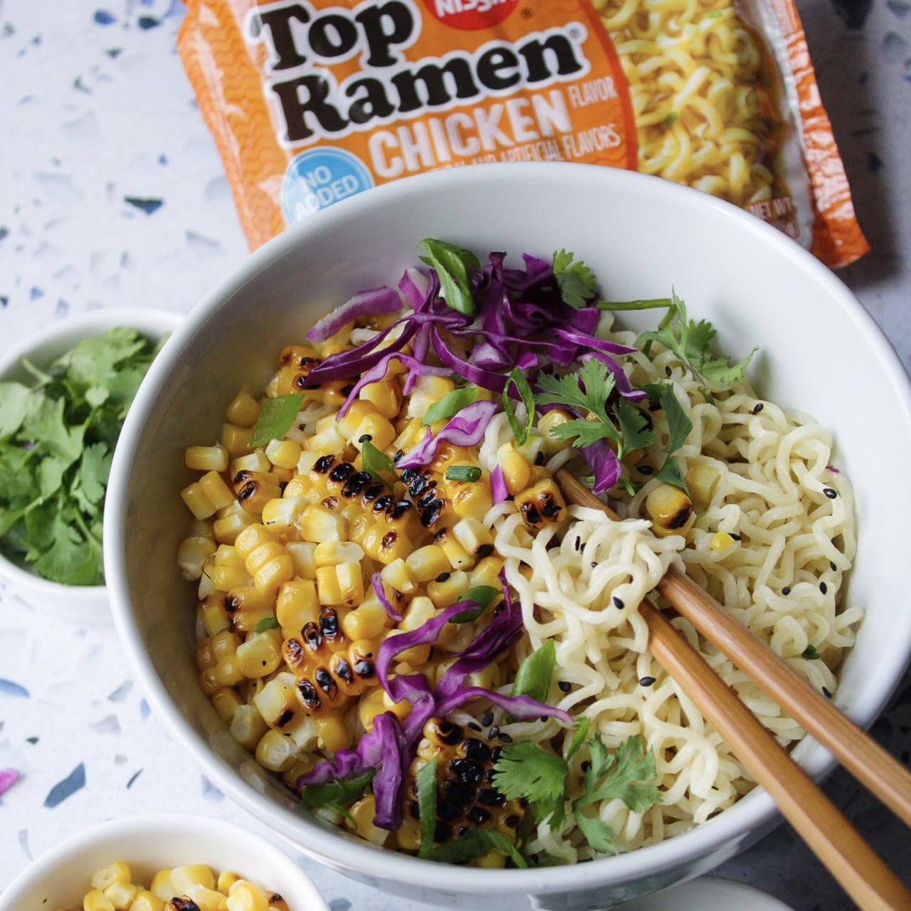 Nissin Top Ramen Bowl – Easy Microwave Lunch for Picky Eaters, No Stove Required, Beef 6-Pack