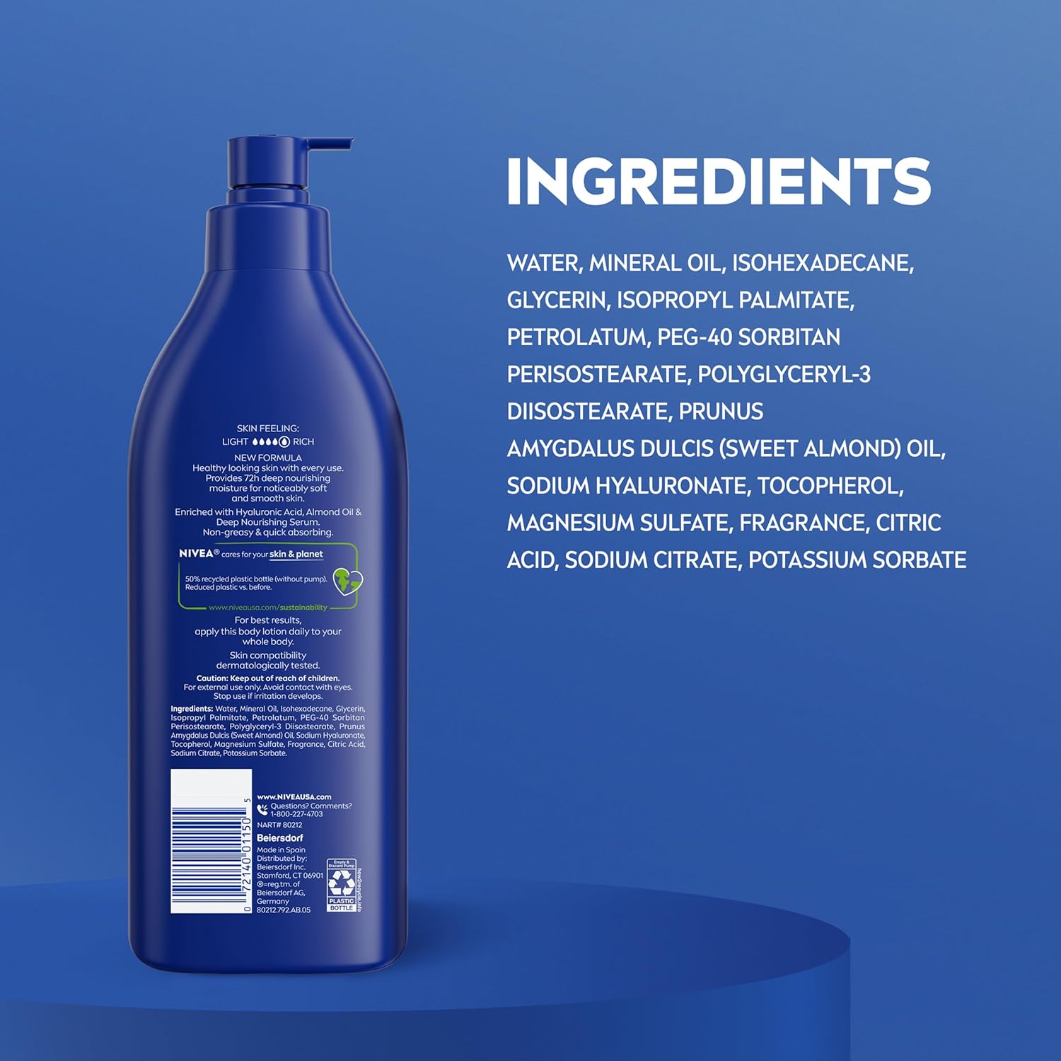NIVEA Essentially Enriched Body Lotion for Very Dry Skin – Thoughtful Dermatologist-Tested Gift Set for Mom and Her Daily Routine
