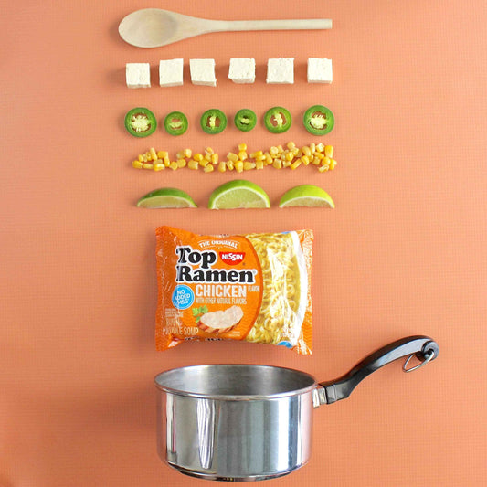Nissin Top Ramen Bowl – Easy Microwave Lunch for Picky Eaters, No Stove Required, Beef 6-Pack