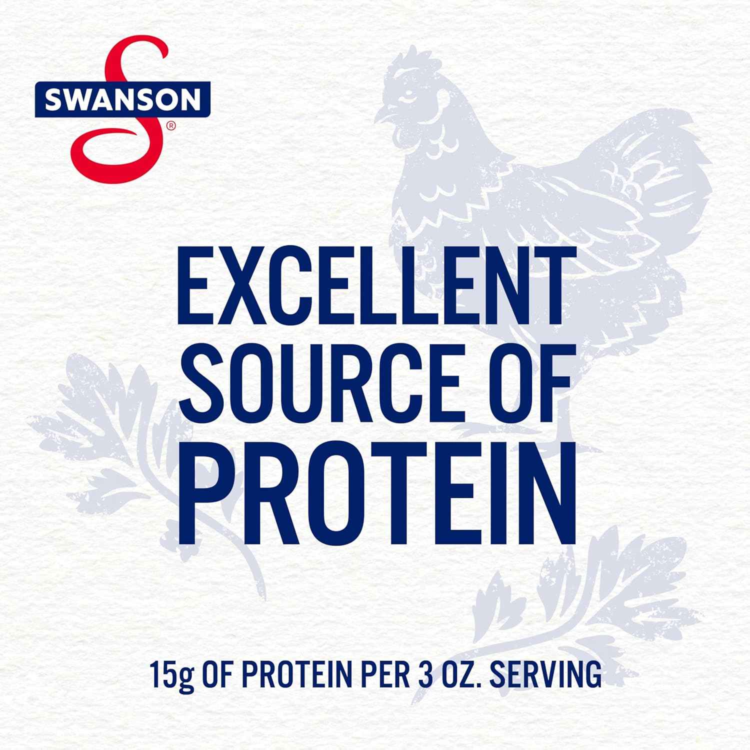 Swanson White Premium Chunk Chicken Breast in Water 12.5 oz Pack of 2 – Single-Ingredient Pantry Staple for Intentional Kitchens