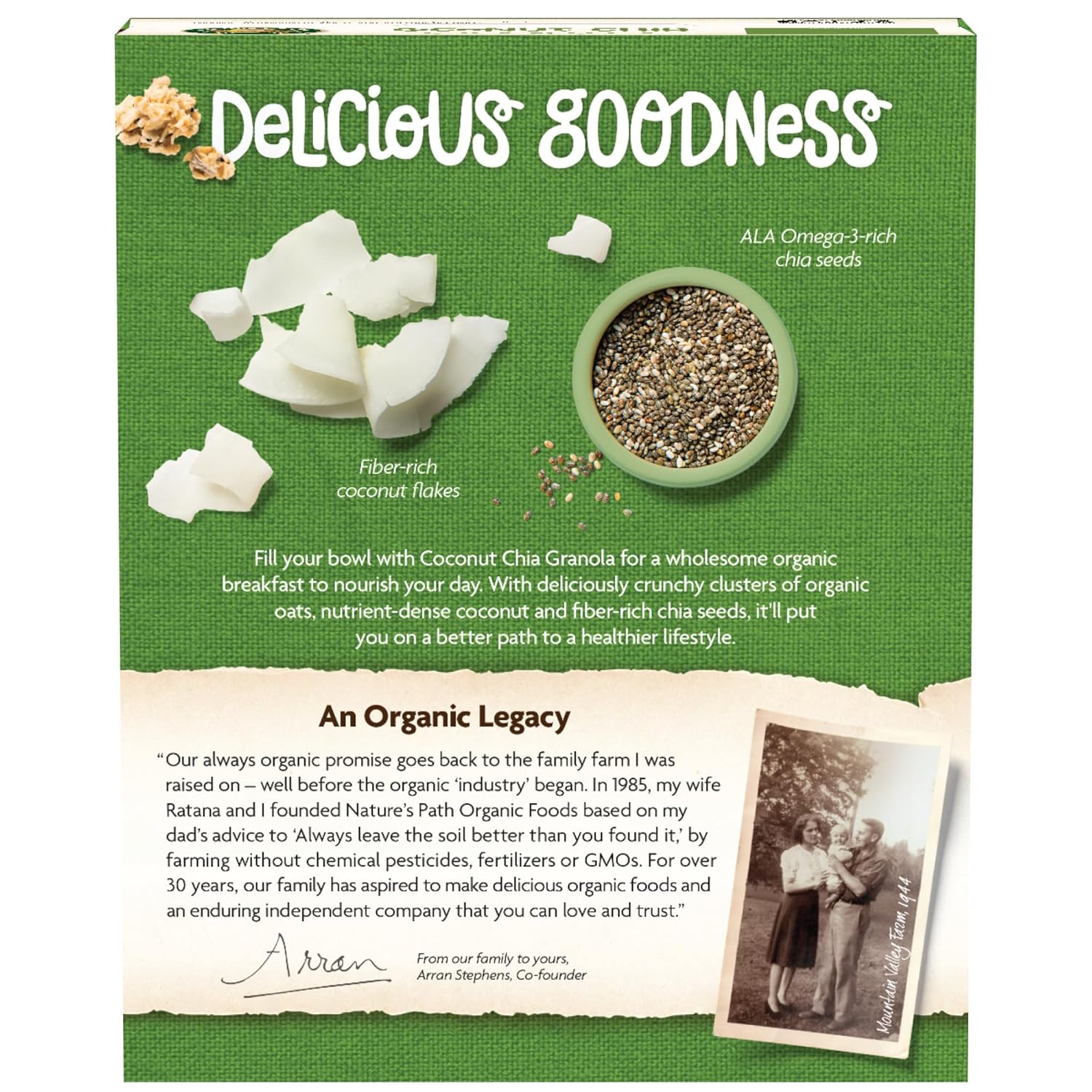 no artificial colors, flavors, or preservatives
