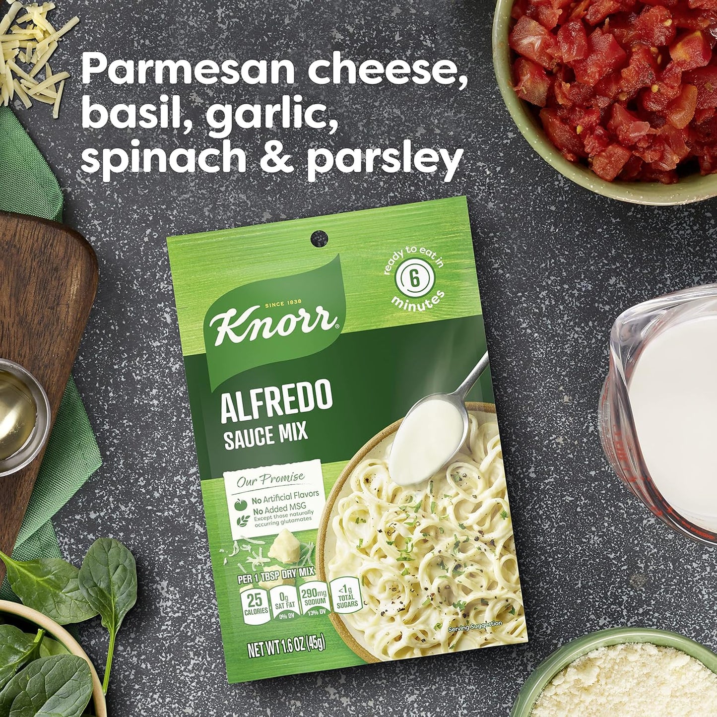 no artificial flavors and no added msg (beyond naturally occurring glutamates)