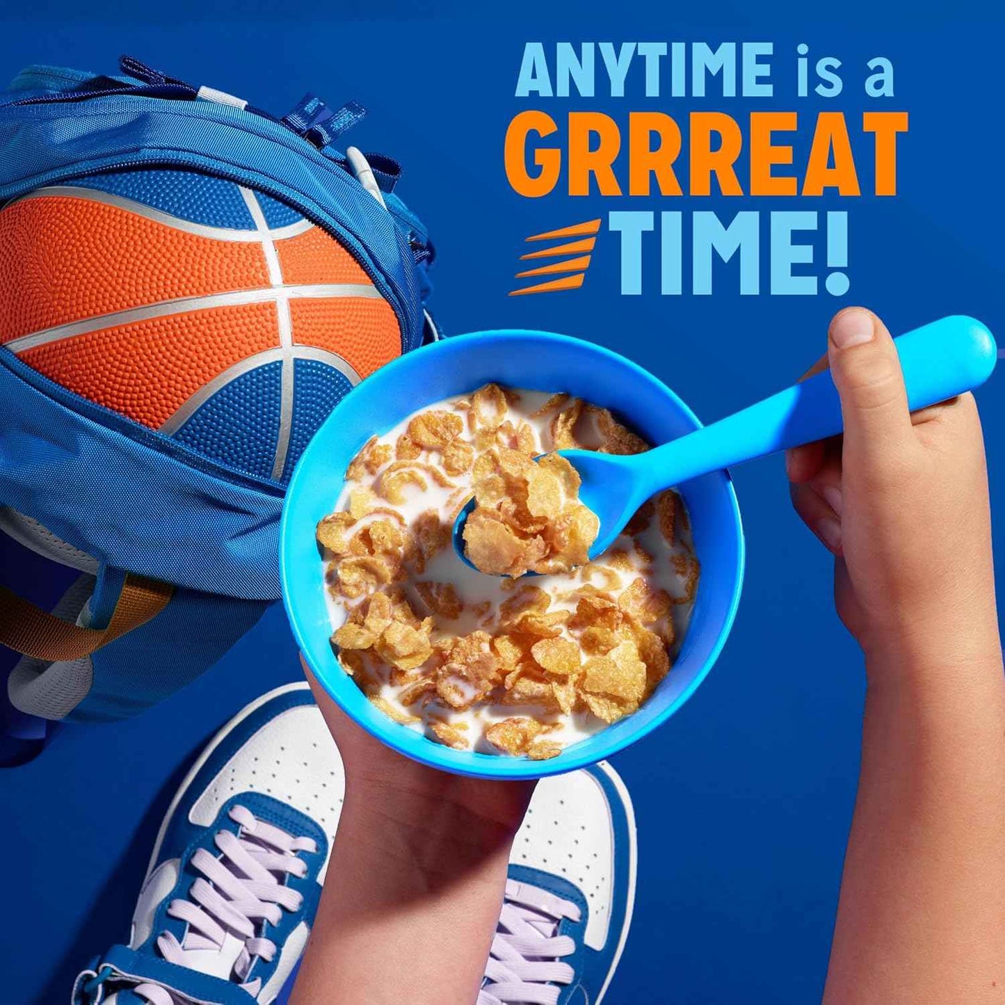 Kellogg's Frosted Flakes Cereal, Giant 28.5 oz Box, Tony the Tiger Breakfast for Kids' Lunchboxes and After-School Snacks
