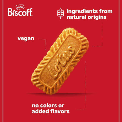 Lotus Biscoff Cookies - Gourmet Birthday Gift for Her, Three-Pack Caramelized Biscuit Tin