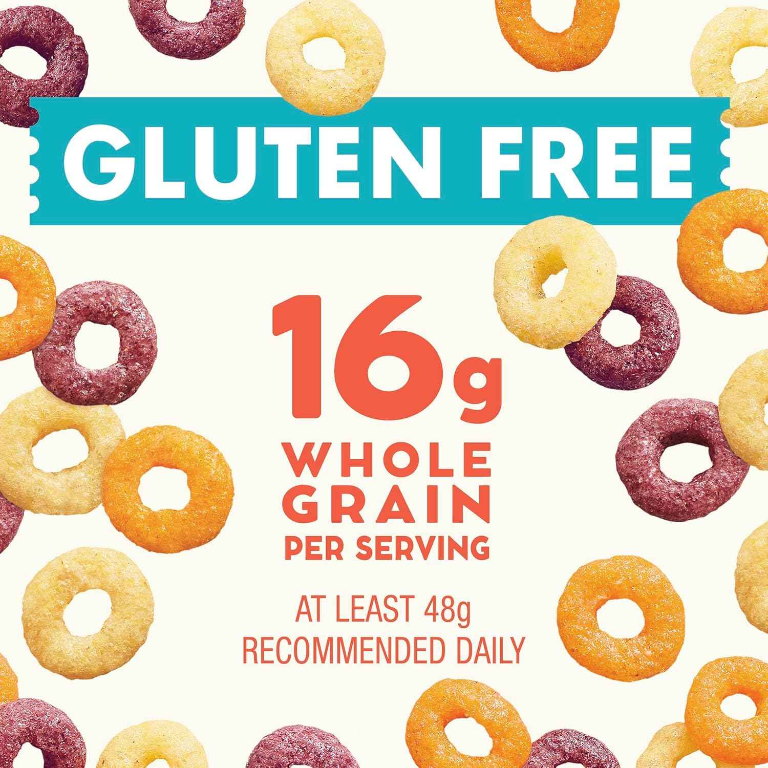 Cascadian Farm Organic Fruitful O's Cereal – Safe Lunchbox Add-In and After-School Snack for Picky Eaters