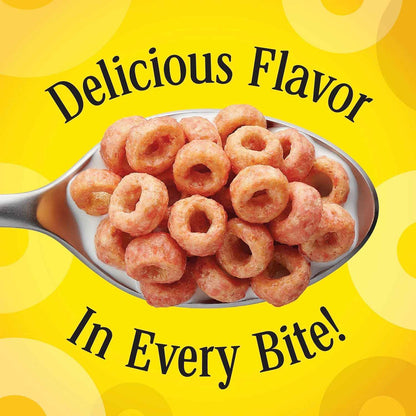 Cheerios Protein Cereal Strawberry – 8g Plant Protein Breakfast Staple for Clean Eating Routines, 11.2 oz Box