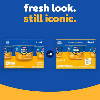Kraft Mac & Cheese Microwave Cups – Fast Desk Lunch for Office and Work-From-Home