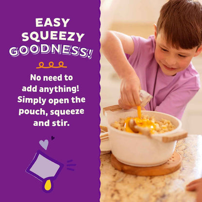 Annie's Homegrown Creamy Deluxe Shells & Aged Cheddar – Easy Stovetop Mac and Cheese for Picky Eaters and After-School Snacks, 11 oz