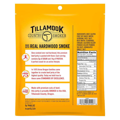 Tillamook Country Smoker Zero Sugar Beef Jerky – Clean-Ingredient Pantry Staple for Intentional Kitchens