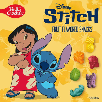 Disney Stitch Fruit Flavored Snacks – Small Gift for Nieces on Holidays and Special Occasions