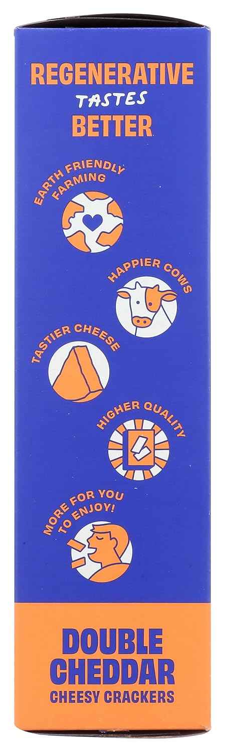 Cheddies Double Cheddar Cracker 4.2 oz – Kids Snack Drawer Staple