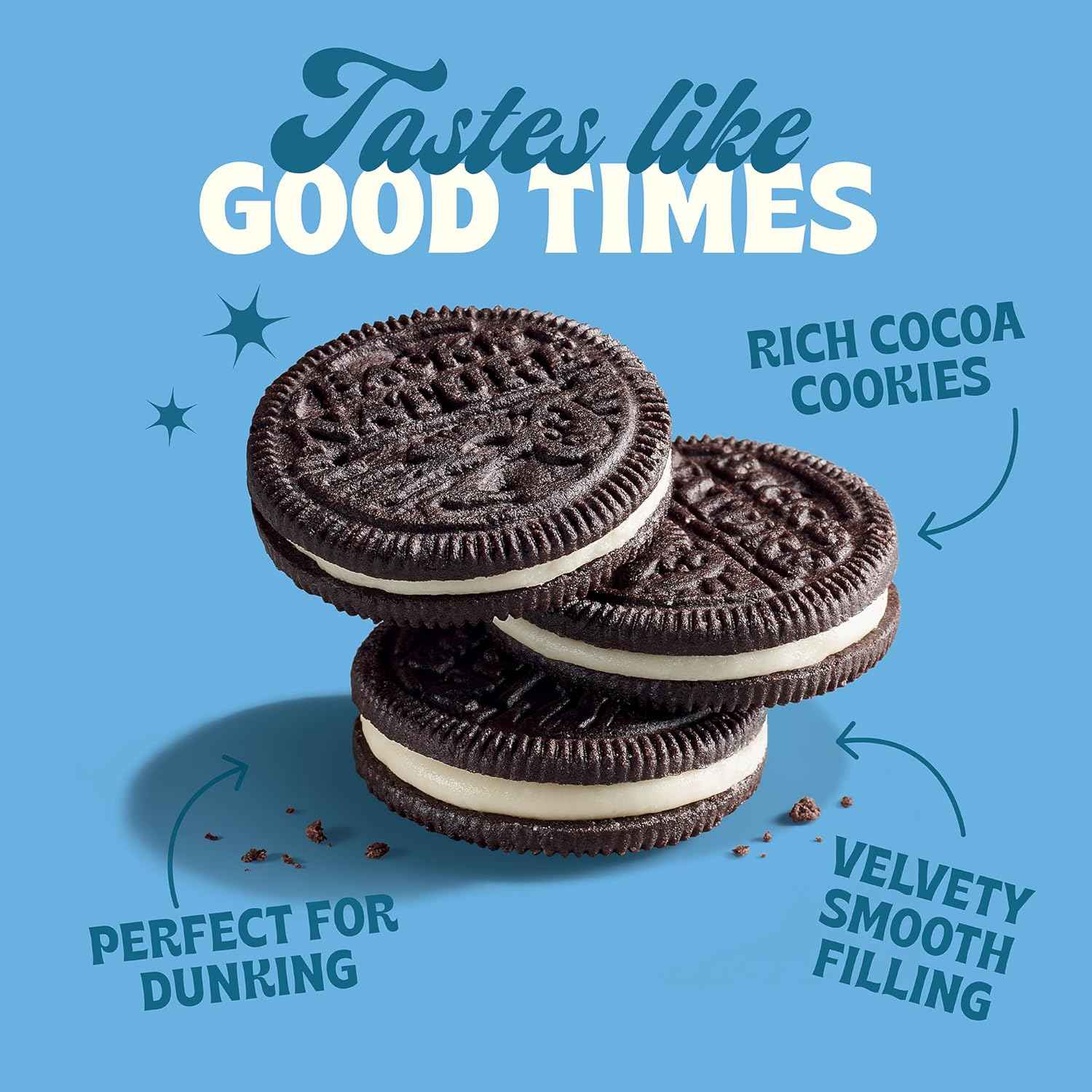Back to Nature Classic Creme Sandwich Cookies - Simple Pantry Staple, Plant-Based Cookies with a Short Clean Ingredient List