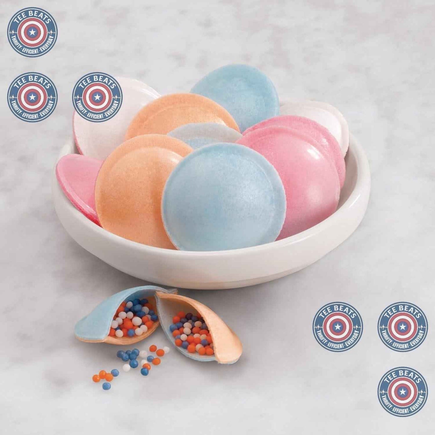 Gerrit's Satellite Wafers Single-Serve Candy Bag – Novelty After-School Snack for Playroom Pantry