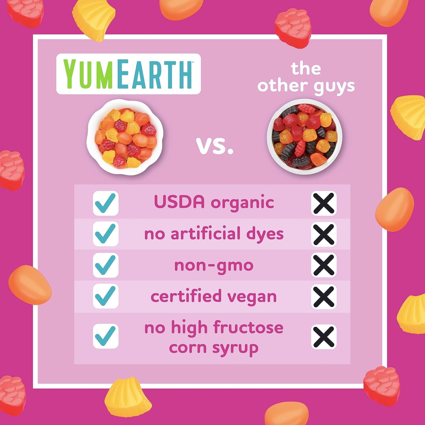 no high fructose corn syrup or artificial flavors