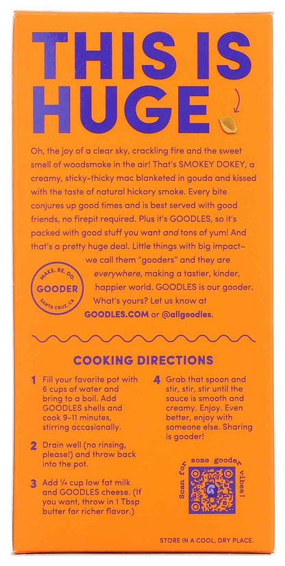 Goodles Smokey Dokey Mac & Cheese – Post-Surgery Recovery Comfort Meal, 6 oz