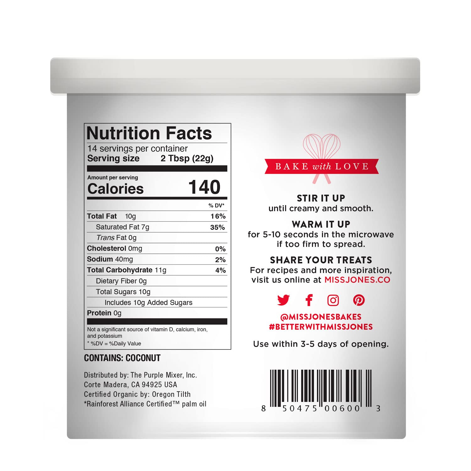 no hydrogenated oils, trans fats, artificial colors, or artificial flavors