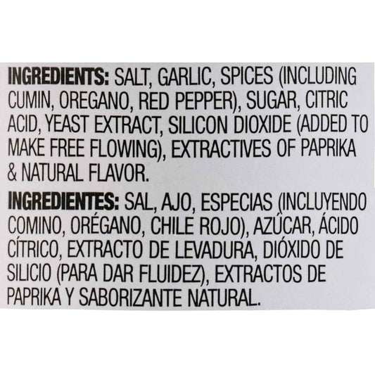 Lawry's Casero Carne Asada Seasoning – No MSG Added Spice Blend for Clean-Label Family Meals