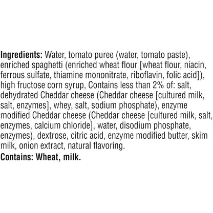 Campbell's Canned Spaghetti for Dorm Room Mini Fridge, Ready-in-Minutes Study Fuel