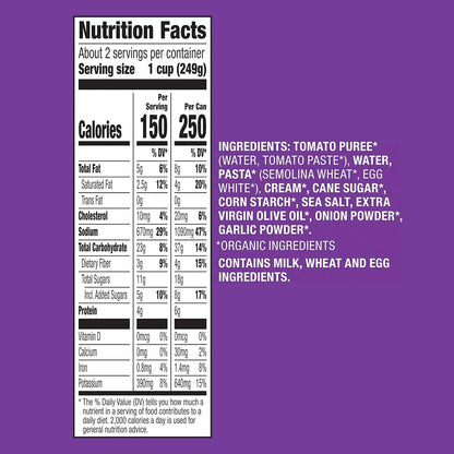 Annie's Bunny Pasta Soup – Clean-Label Canned Soup Without Preservatives, 14.3 oz