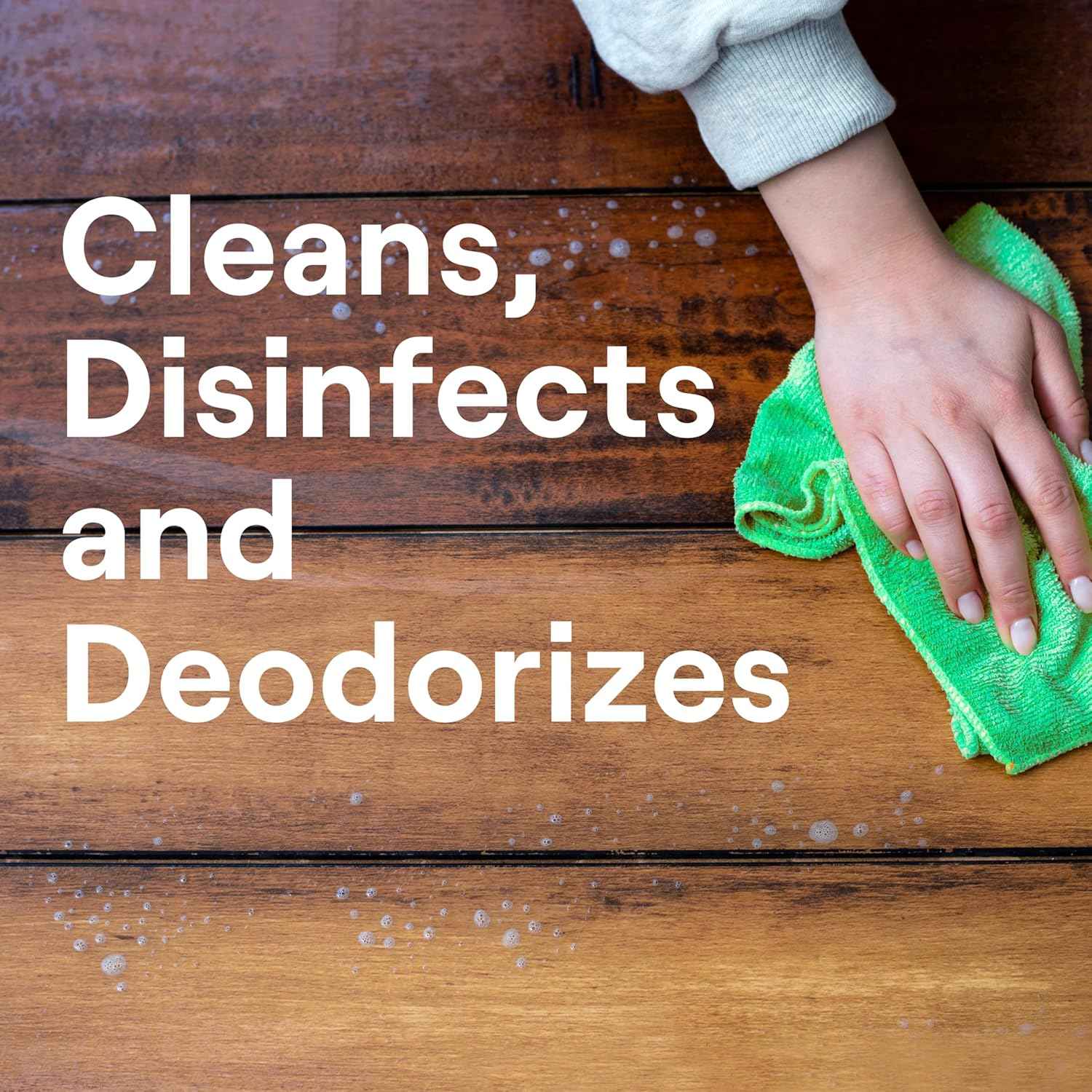 Seventh Generation Lemongrass Citrus Disinfecting Multi-Surface Cleaner for Family Kitchens, Germ-Kill on Counters Without Harsh Chemicals