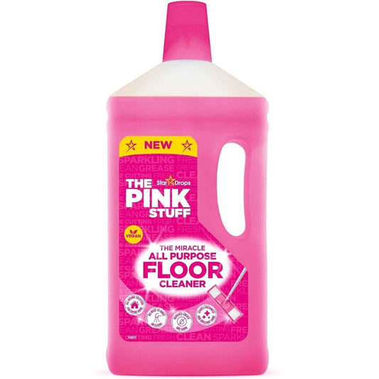 The Pink Stuff Miracle All Purpose Floor Cleaner – Gentle Pet and Kid Safe Floor Wash for Worry Free Daily Mopping