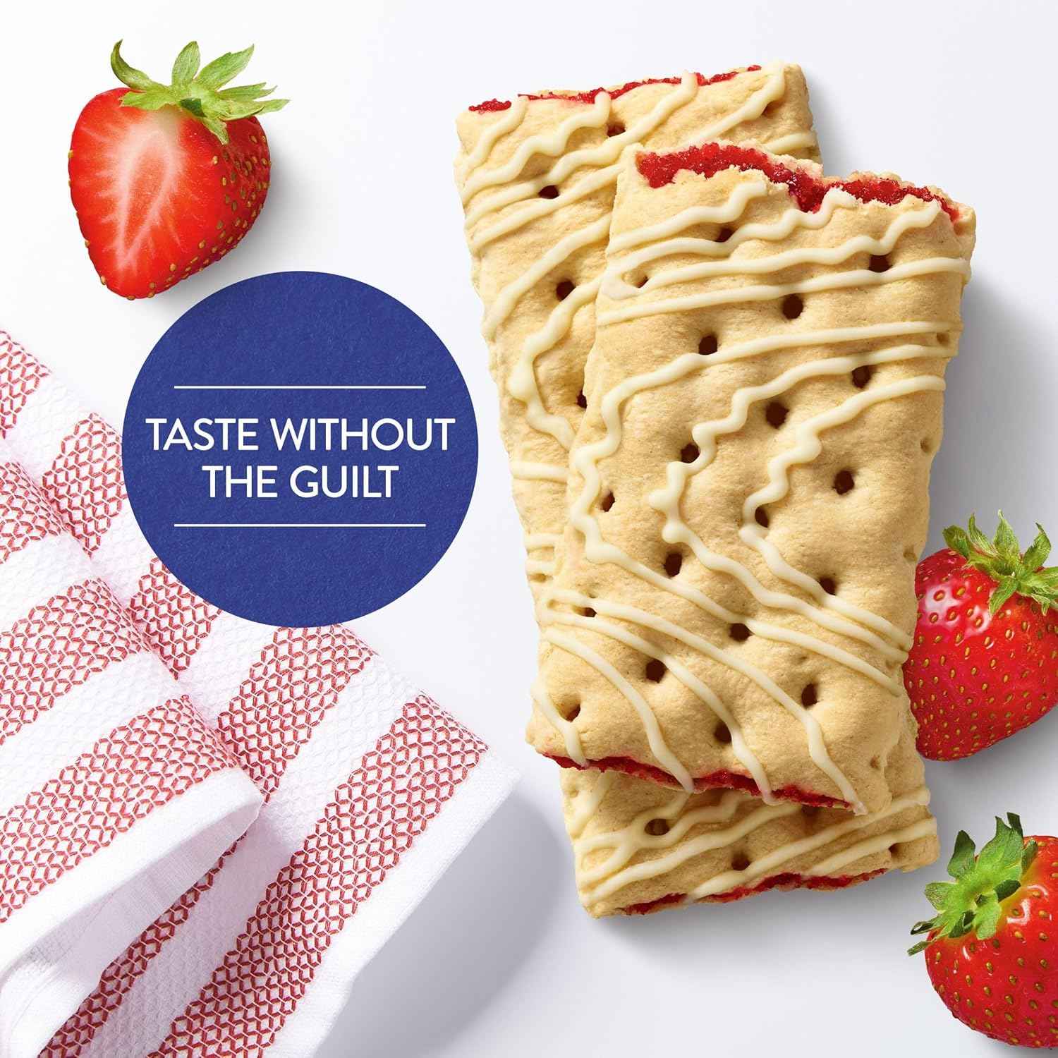 Special K Bar Pastry Crisps, Strawberry – Pre-Portioned Desk Snack for Afternoon Energy at the Office